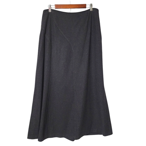 Worthington Dresses & Skirts - Vintage grey wooll long skirt